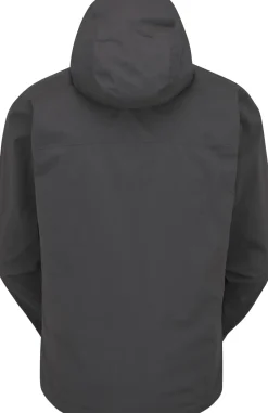 Rab Waterproof Jackets-Mens Downpour Light Jacket - Anthracite