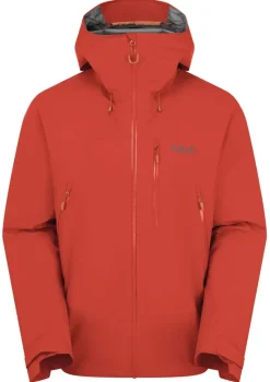 Rab Waterproof Jackets-Mens Downpour Mountain Jacket - Dark Horizon