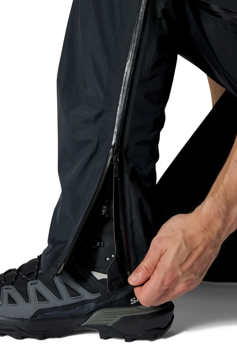 Rab Waterproof Trousers-Mens Downpour Mountain Pants - Black