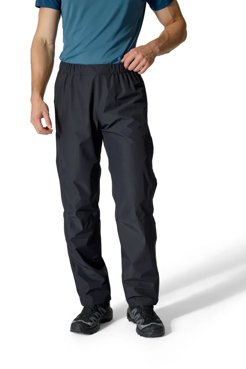 Rab Waterproof Trousers-Mens Downpour Pants - Black