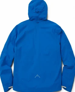 Rab Waterproof Jackets-Mens Downpour Trail Light Jacket - Maya Blue