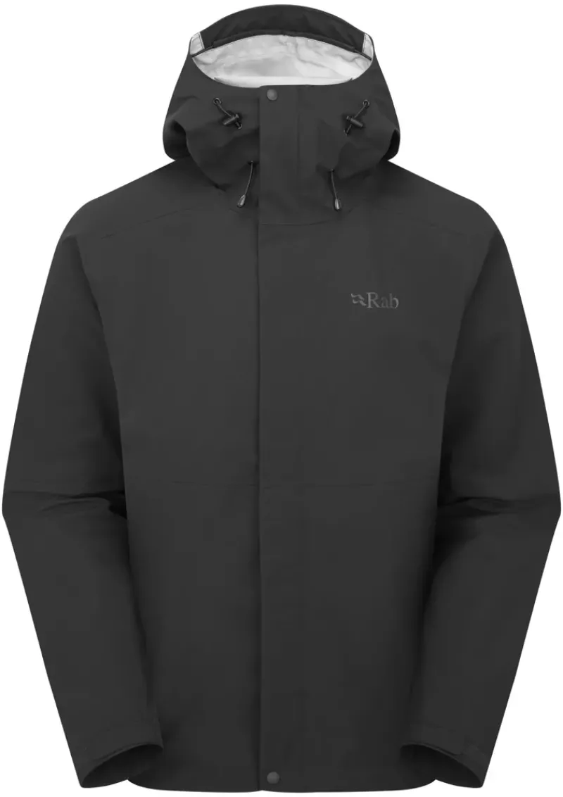 Rab Waterproof Jackets-Mens Firewall Jacket - Black