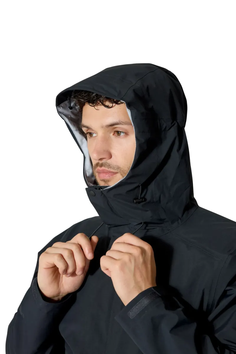 Rab Waterproof Jackets-Mens Firewall Jacket - Black