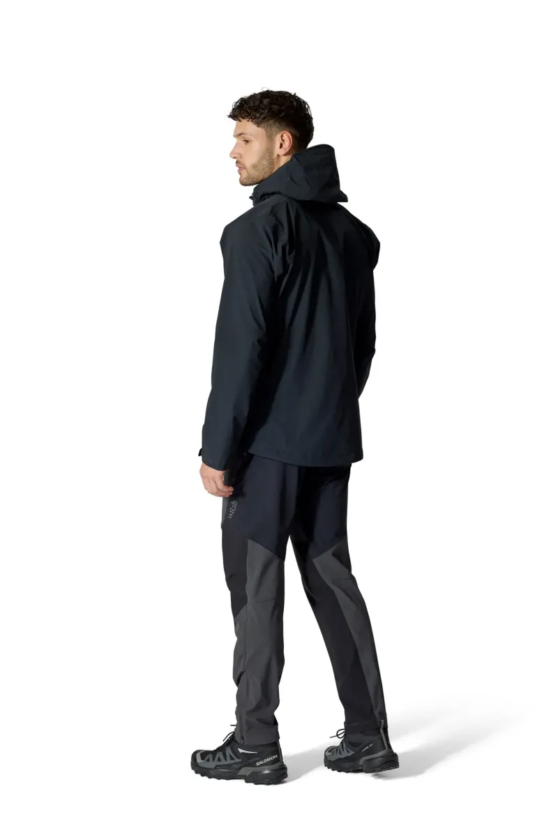 Rab Waterproof Jackets-Mens Firewall Jacket - Black
