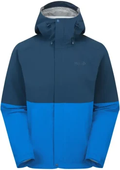 Rab Waterproof Jackets-Mens Firewall Jacket - Maya Blue-Tempest Blue