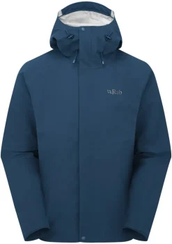 Rab Waterproof Jackets-Mens Firewall Jacket - Tempest Blue