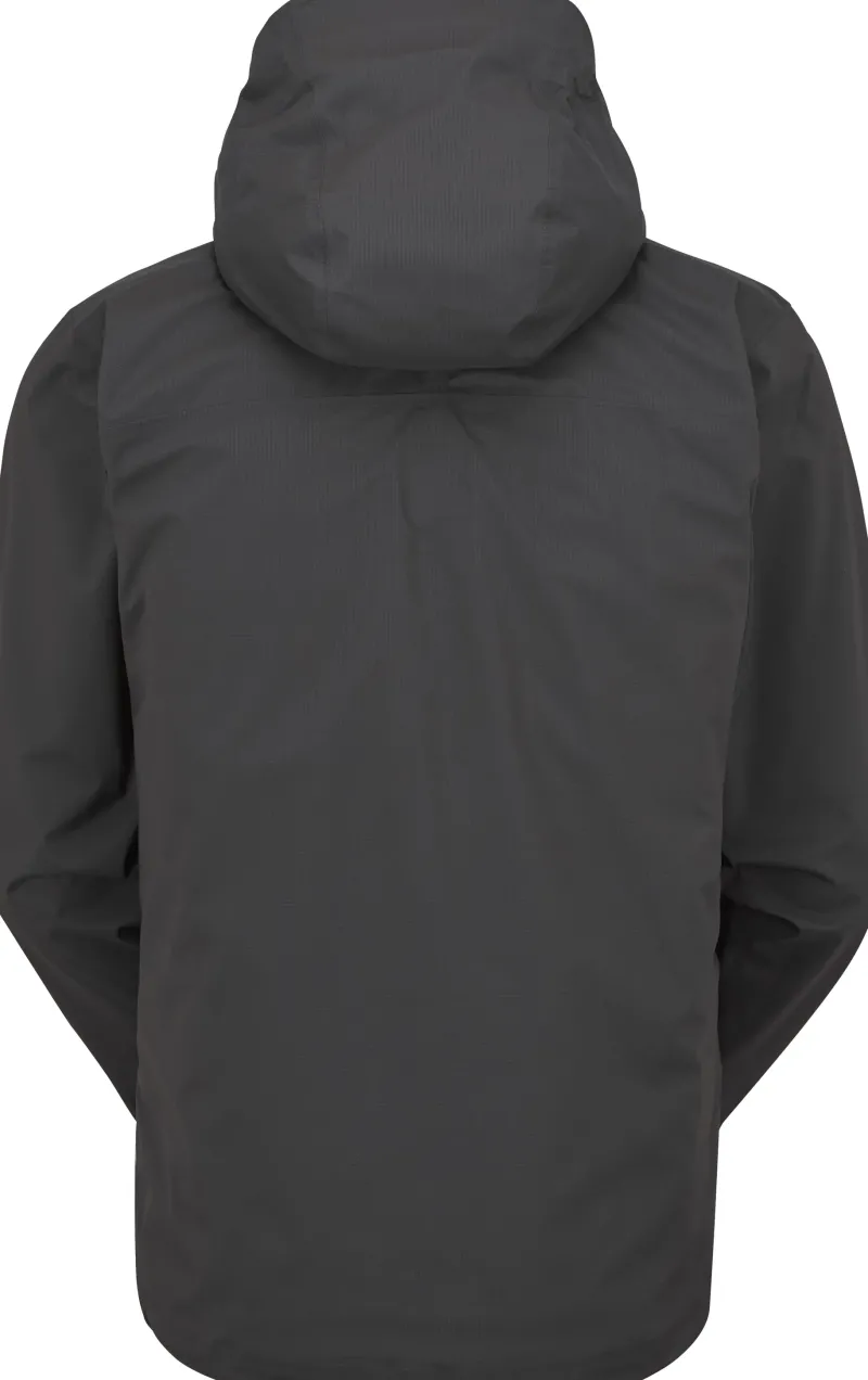 Rab Waterproof Jackets-Mens Firewall Light Jacket - Anthracite