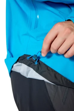 Rab Waterproof Jackets-Mens Firewall Mountain Jacket - Maya Blue