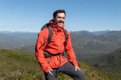 Rab Waterproof Jackets-Mens Firewall Mountain Jacket - Dark Horizon