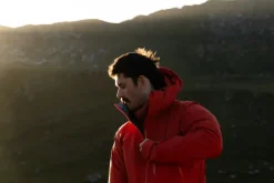 Rab Waterproof Jackets-Mens Firewall Mountain Jacket - Dark Horizon
