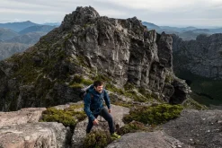 Rab Waterproof Jackets-Mens Firewall Mountain Jacket - Tempest Blue