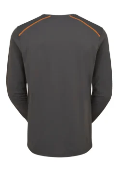 Rab T-Shirts & Baselayers-Mens Force Long Sleeved Tee - Graphene