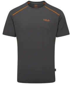 Rab T-Shirts & Baselayers-Mens Force Short Sleeved Tee - Graphene