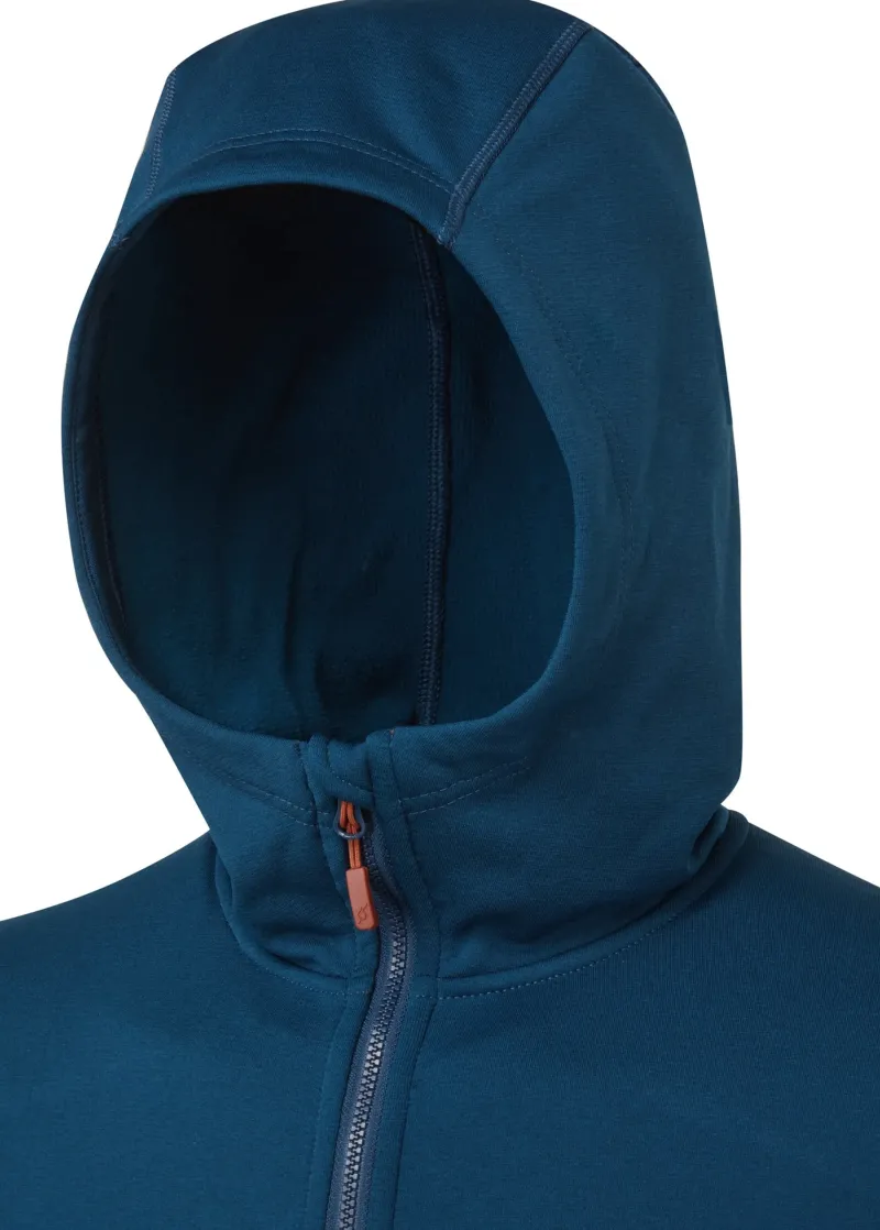 Rab Fleece & Mid Layer-Mens Geon Hoody - Deep Ink-Ink Marl