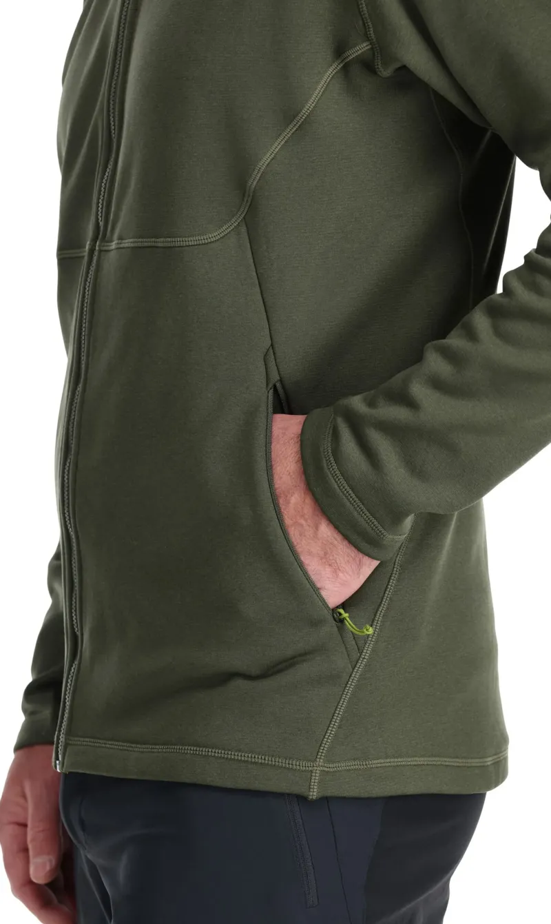 Rab Fleece & Mid Layer-Mens Geon Jacket - Army