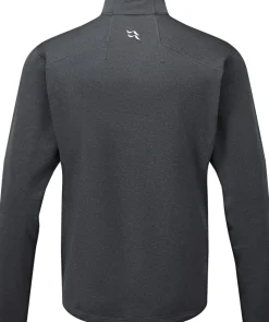 Rab Fleece & Mid Layer-Mens Geon Pull-On - Black-Steel Marl