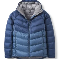 Rab Insulated Jackets-Mens Glaceon Pro Jacket - Tempest Blue-Orion Blue