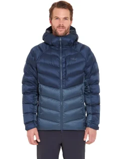Rab Insulated Jackets-Mens Glaceon Pro Jacket - Tempest Blue-Orion Blue