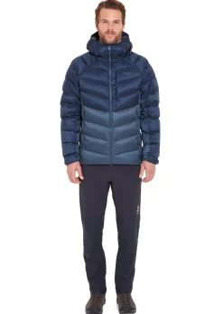 Rab Insulated Jackets-Mens Glaceon Pro Jacket - Tempest Blue-Orion Blue