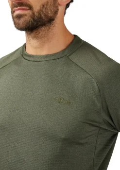 Rab Fleece & Mid Layer-Mens Graviton Crew - Army