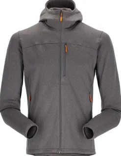 Rab Fleece & Mid Layer-Mens Graviton Hoody - Graphene