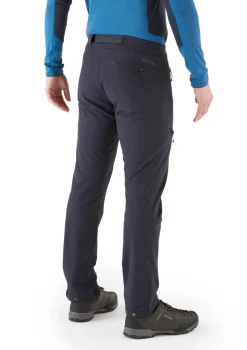 Rab Trousers & Leg Wear-Mens Incline AS Softshell Pants - Ebony