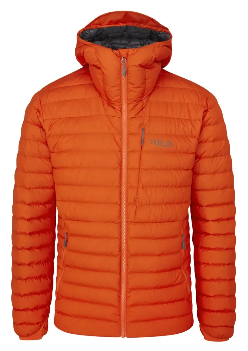 Rab Insulated Jackets-Mens Infinity Microlight Jacket - Firecracker