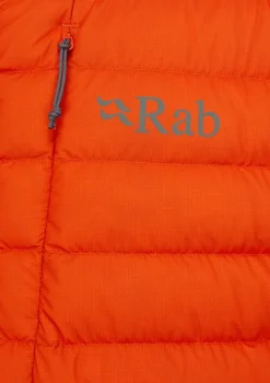 Rab Insulated Jackets-Mens Infinity Microlight Jacket - Firecracker