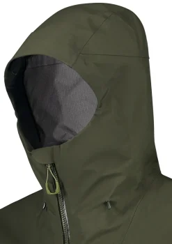 Rab Waterproof Jackets-Mens Kangri GTX Jacket - Army