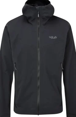 Rab Waterproof Jackets-Mens Kinetic 2.0 Jacket - Beluga