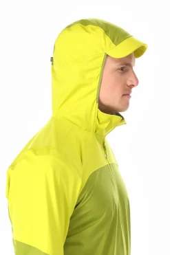 Rab Waterproof Jackets-Mens Kinetic Ultra Jacket - Aspen Green-Zest