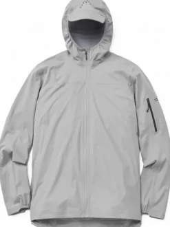 Rab Waterproof Jackets-Mens Kinetic Ultra Jacket - Light Zinc