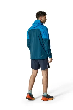 Rab Waterproof Jackets-Mens Kinetic Ultra Jacket - Maya Blue-Tempest Blue
