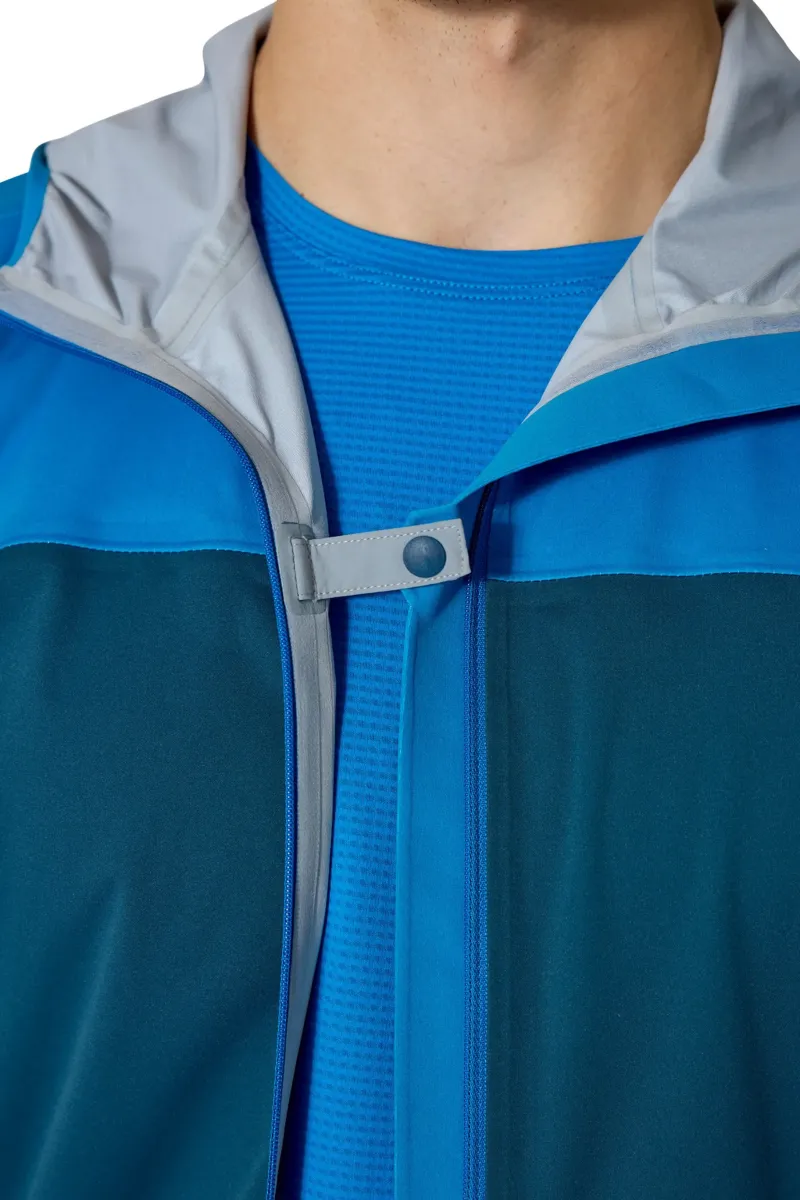 Rab Waterproof Jackets-Mens Kinetic Ultra Jacket - Maya Blue-Tempest Blue