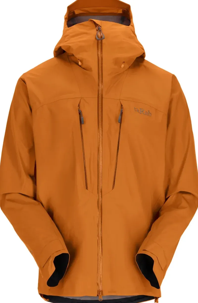 Rab Waterproof Jackets-Mens Latok Alpine GTX Jacket - Marmalade