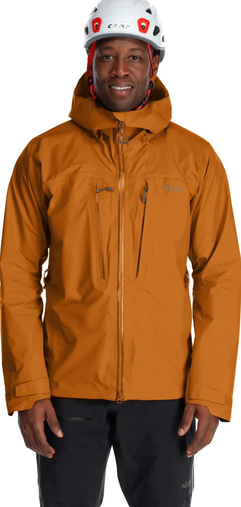 Rab Waterproof Jackets-Mens Latok Alpine GTX Jacket - Marmalade