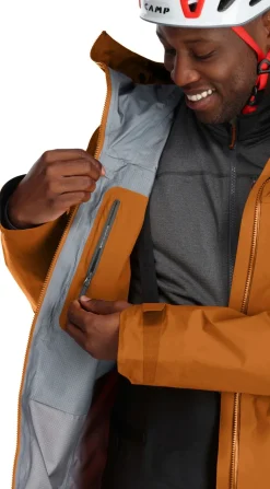 Rab Waterproof Jackets-Mens Latok Alpine GTX Jacket - Marmalade