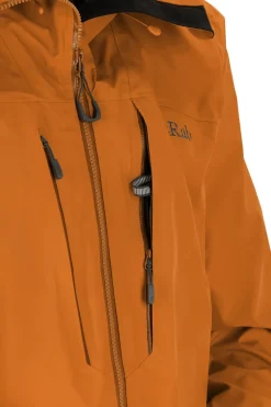 Rab Waterproof Jackets-Mens Latok Alpine GTX Jacket - Marmalade