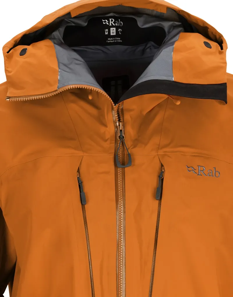 Rab Waterproof Jackets-Mens Latok Alpine GTX Jacket - Marmalade