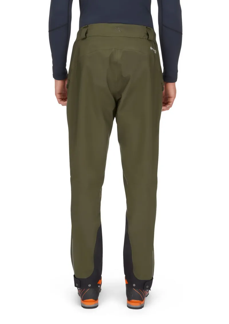 Rab Waterproof Trousers-Mens Latok GTX Pro Pants - Army