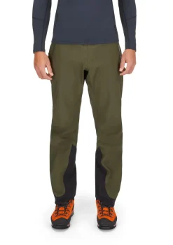 Rab Waterproof Trousers-Mens Latok GTX Pro Pants - Army
