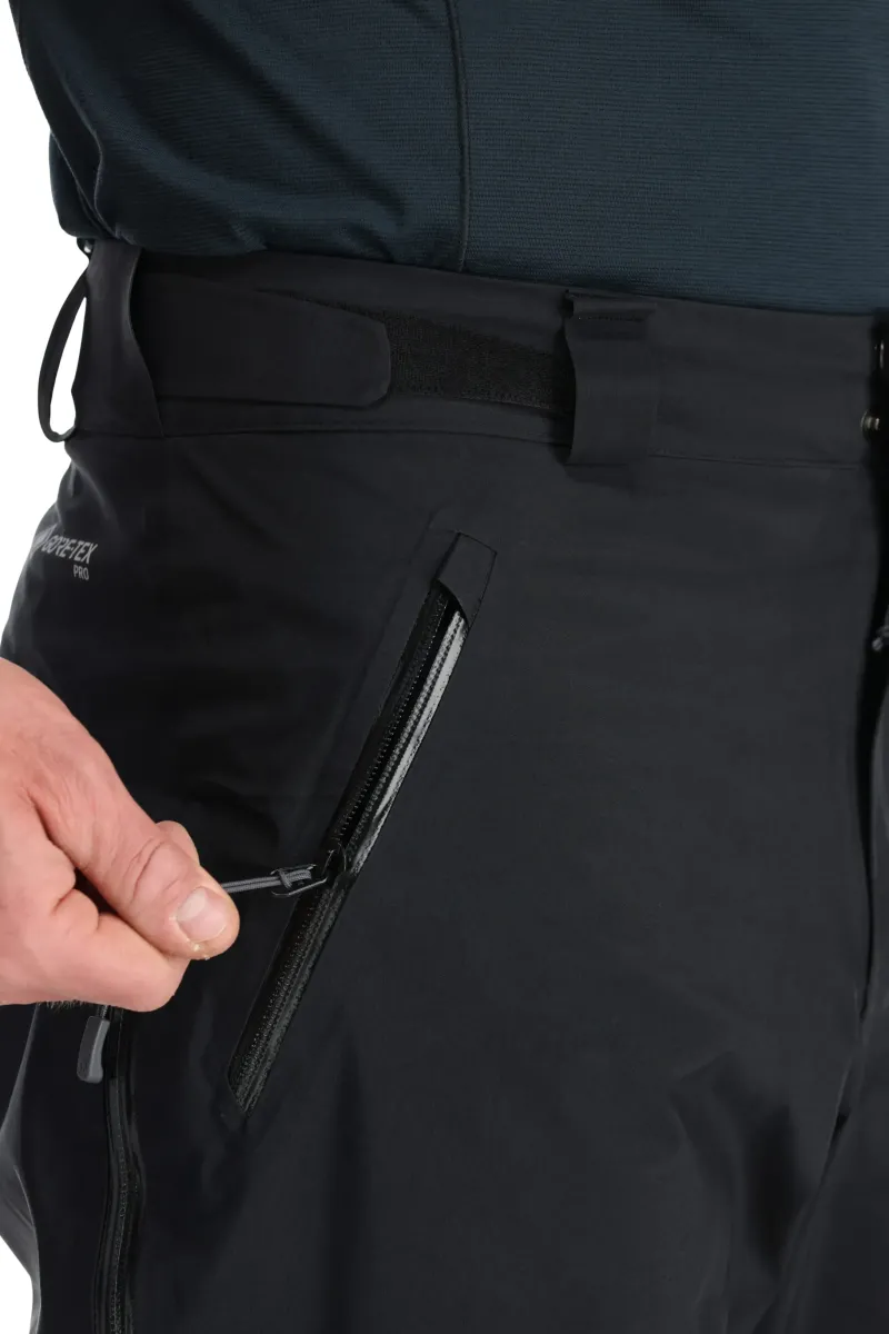 Rab Waterproof Trousers-Mens Latok GTX Pro Pants - Black