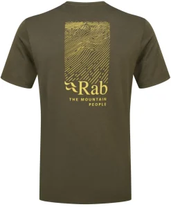 Rab T-Shirts & Baselayers-Mens Mantle Ridge Tee - Army