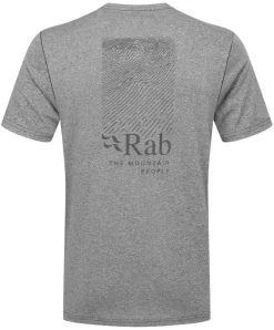 Rab T-Shirts & Baselayers-Mens Mantle Ridge Tee - Beluga