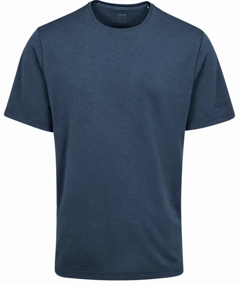 Rab T-Shirts & Baselayers-Mens Mantle Tee - Tempest Blue