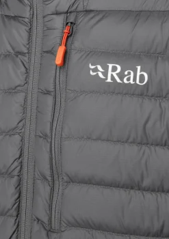Rab Insulated Jackets-Mens Microlight Alpine Jacket - Graphene