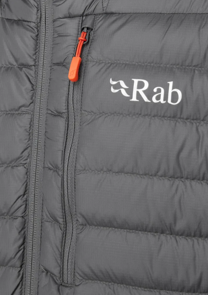 Rab Insulated Jackets-Mens Microlight Alpine Jacket - Graphene
