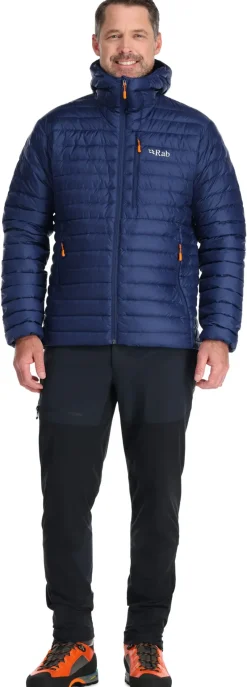 Rab Insulated Jackets-Mens Microlight Alpine Jacket - Deep Ink