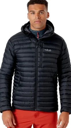 Rab Insulated Jackets-Mens Microlight Alpine Jacket - Black