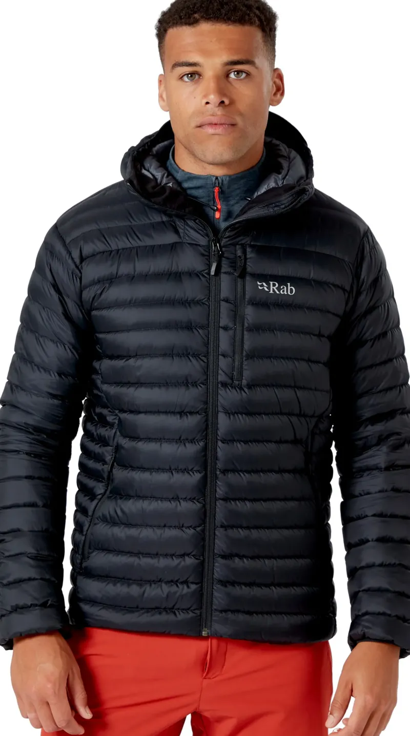 Rab Insulated Jackets-Mens Microlight Alpine Jacket - Black